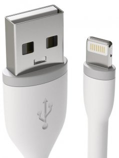 Кабель 1more USB 2.0 AM / Lightning 0.15m White (ST-FCL6W)