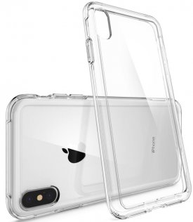 Чохол Spigen for iPhone XS - Crystal Hybrid Crystal Clear (063CS25140)