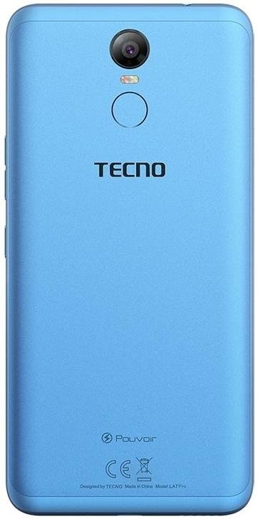 Смартфон TECNO Pouvoir 2 Pro LA7 pro 3/32GB City Blue (680576169938)