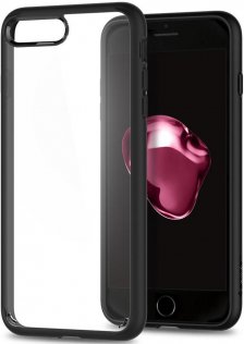 Чохол-накладка Spigen для iPhone 7Plus/8 Plus - Ultra Hybrid 2 Black