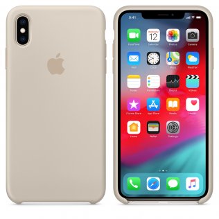 Чохол Apple for iPhone Xs Max - Silicone Case Stone (MRWJ2)
