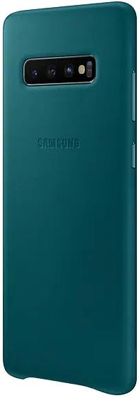 Чохол-накладка Samsung для Galaxy S10 Plus (G975) - Leather Cover Green