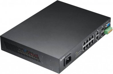 Switch, 8 ports, Zyxel MES3500-10, 8x10/100Mbps + 2SFPx10/100/1000Mbp