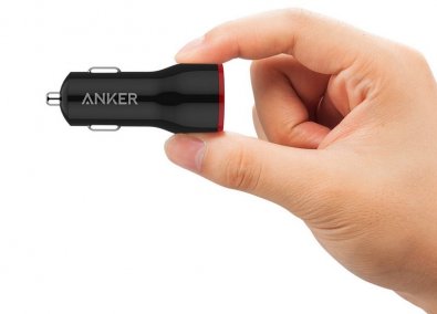 Зарядний пристрій Anker PowerDrive 2 V3 24W Black (A2310G11)