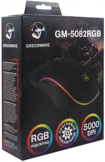 Миша GREENWAVE GM-5082RGB (R0015327)