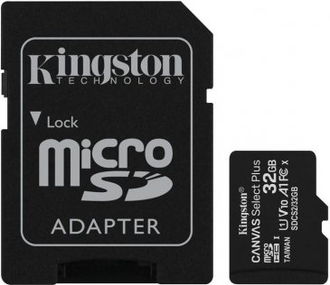 Карта пам'яті Kingston Canvas Select Plus A1 Micro SDHC 32GB SDCS2/32GB