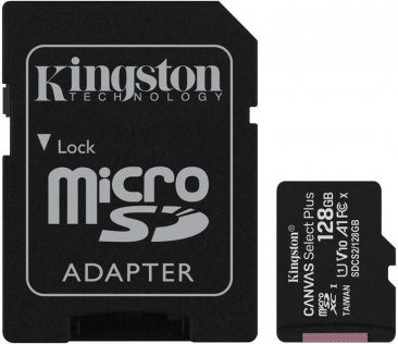 Карта пам'яті Kingston Canvas Select Plus A1 Micro SDXC 128GB SDCS2/128GB