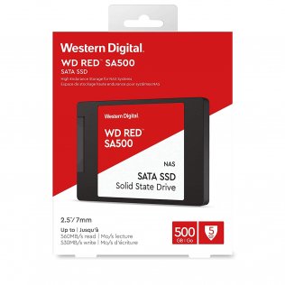 Твердотільний накопичувач Western Digital Red SA500 500GB WDS500G1R0A