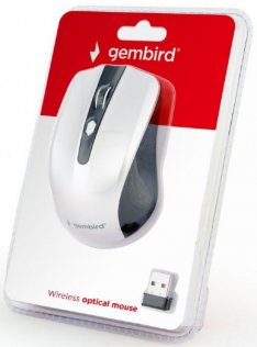 Мишка, Gembird MUSW-4B-04-BS Wireless, Black/Silver