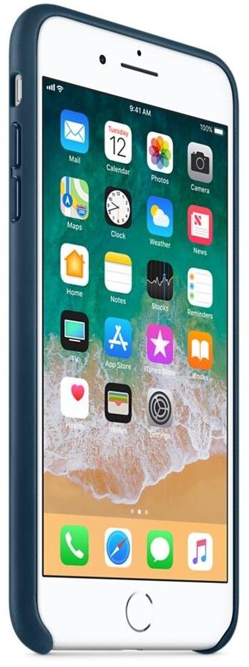Чохол-накладка Apple для iPhone 7/8 Plus - Leather Case Cosmos Blue