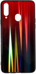 Чохол-накладка Miami Shine Gradient для Samsung A207 (A20s 2019) - Ruby Red