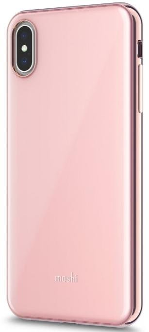 Чохол-накладка Moshi для Apple iPhone Xs Max - iGlaze Slim Hardshell Case Taupe Pink