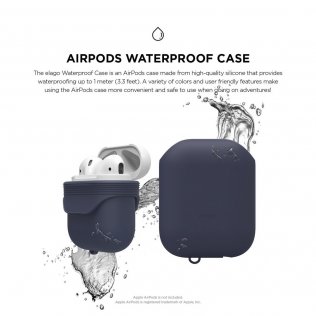 Чохол for Airpods Elago - Waterproof Case Jean Indigo (EAPWF-BA-JIN)
