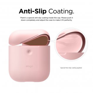 Чохол Elago for Airpods - A2 Silicone Case Lovely Pink with Wireless Charging (EAP2SC-PK)