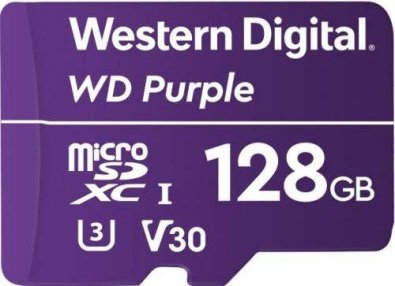Карта пам'яті Western Digital Purple Micro SDXC 128GB WDD128G1P0A