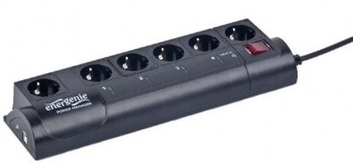 Мережевий фільтр EnerGenie EG-PMS2 6/1.8m