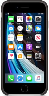 Чохол Apple for iPhone SE - Silicone Case Black (MXYH2)