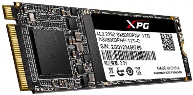 Твердотільний накопичувач A-Data XPG SX6000 Pro 2280 PCIe 3.0 x4 NVMe 2TB (ASX6000PNP-2TT-C)