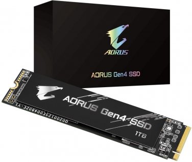 Твердотільний накопичувач Gigabyte Aorus Gen4 2280 PCIe 4.0 x4 NVMe 1TB (GP-AG41TB)