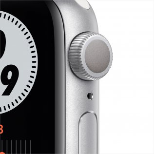 Смарт годинник Apple Watch Nike Series 6 GPS 40mm Silver Aluminium Case with Pure Platinum/Black (M00T3)