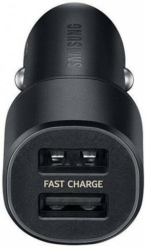  Зарядний пристрій Samsung Dual Fast Car Charge Black (EP-L1100WBEGRU)