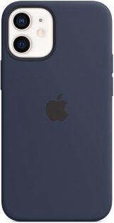 Чохол Apple for iPhone 12 Mini - Silicone Case with MagSafe Deep Navy (MHKU3)