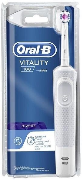 Електрична зубна щітка Braun Oral-B Vitality 100 White (706080)