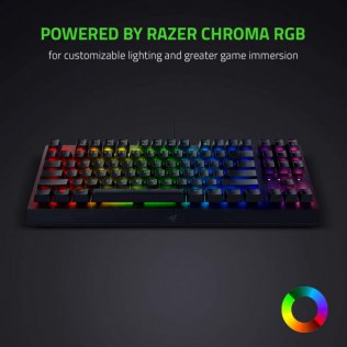 Клавіатура, Razer BlackWidow V3 TKL ENG USB, Black ( Gaming )