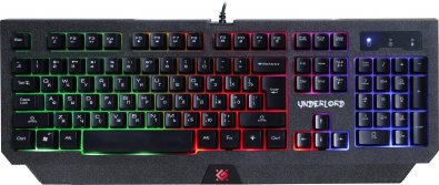 Клавіатура Defender Underlord GK-340L Black (45340)