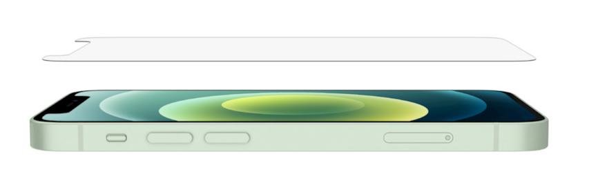 Захисне скло Belkin для Apple iPhone 12 Mini - Tempered Glass Anti-Microbial