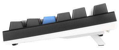 Клавіатура, Ducky One 2 TKL, RGB LED, USB, Black/White (Cherry Speed Silver)