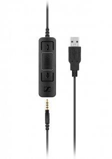 Гарнітура Sennheiser Epos SC 45 USB MS Black (1000634)