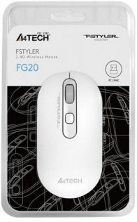 Миша A4tech FG20 White (FG20 (White))