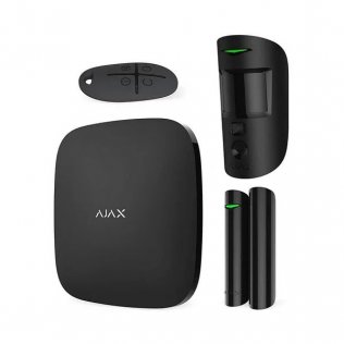 Комплект сигналізації Ajax StarterKit Cam Plus Black (000019876)