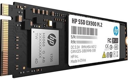 Твердотільний накопичувач HP EX900 2280 PCIe 3.0 x4 NVMe 250GB (2YY43AA#ABB)