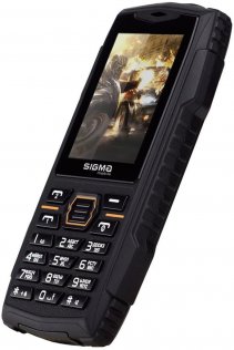 Мобільний телефон SIGMA X-treme AZ68 Black/Orange