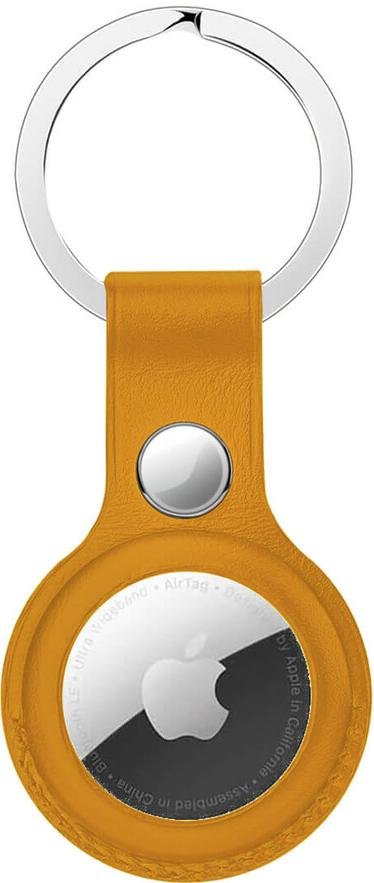 Чохол HiC for AirTag - Leather Key Ring California Poppy