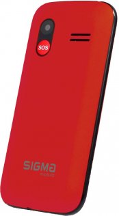 Мобільний телефон SIGMA Comfort 50 HIT 2020 Red