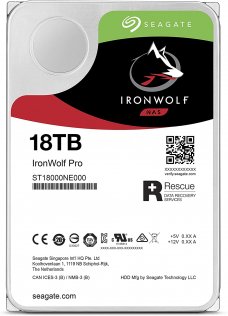 Жорсткий диск Seagate IronWolf Pro SATA III 18TB (ST18000NE000)