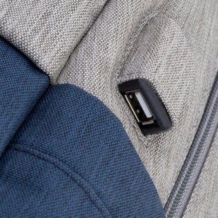 Рюкзак для ноутбука Riva Case 7567 Grey/Dark Blue (7567 (Grey/ Dark Blue))