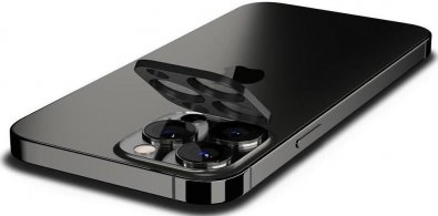 Захисне скло для камери Spigen for the camera Apple iPhone 13 Pro Max/13 Pro - tR Optik Black 2 Pack