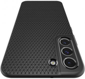 Чохол Spigen for Samsung Galaxy S22 Plus - Liquid Air Matte Black (ACS03953)