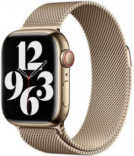 Ремінець Apple for Apple Watch 45mm - Milanese Loop Gold (ML763)