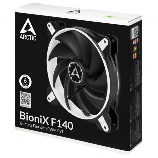 Вентилятор для корпуса Arctic BioniX F140 Black/White (ACFAN00096A)