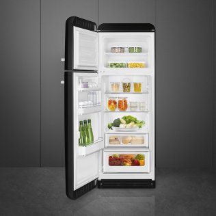 Холодильник дводверний Smeg Retro Style Black (FAB30LBL5)
