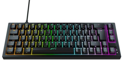 Клавіатура Xtrfy K5 RGB Kailh Red 68 Keys UKR Black (K5-RGB-CPT-BLACK-R-UKR)