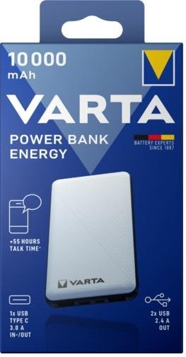 Батарея універсальна Varta Energy 10000mAh White (57976101111)