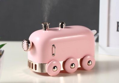 Зволожувач повітря Remax RT-A280 Mini Train Pink (6954851232575)