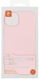 Чохол 2E for Apple iPhone 14 Pro Max - Basic Liquid Silicone Rose Pink (2E-IPH-14PRM-OCLS-RP)