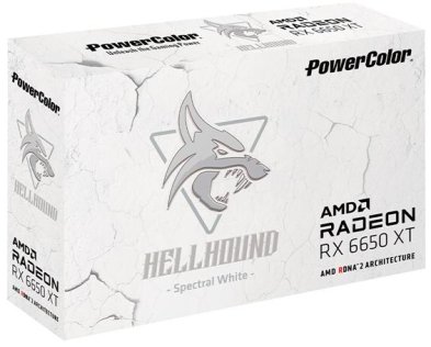 Відеокарта PowerColor RX 6650 XT Hellhound Spectral White (AXRX 6650XT 8GBD6-3DHLV2/OC)